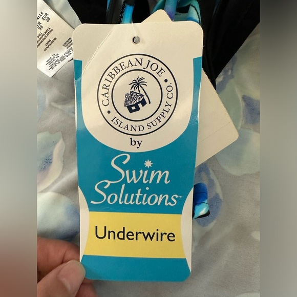 Caribbean Joe Blue One Piece Swimwear 🌴☀️ - Picture 2 of 13